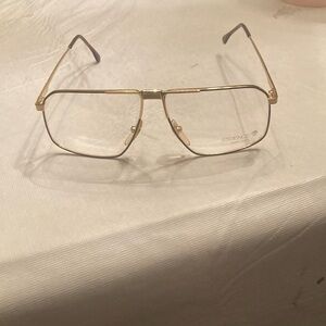 essence gold amber glasses vintage frames and lenses